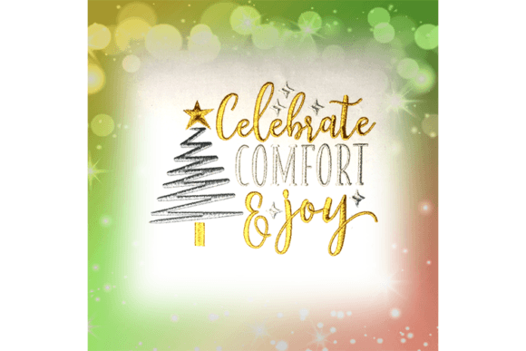 Celebrate Comfort and Joy Embroidery Review
