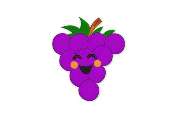 Cute Grapes Embroidery Design Review