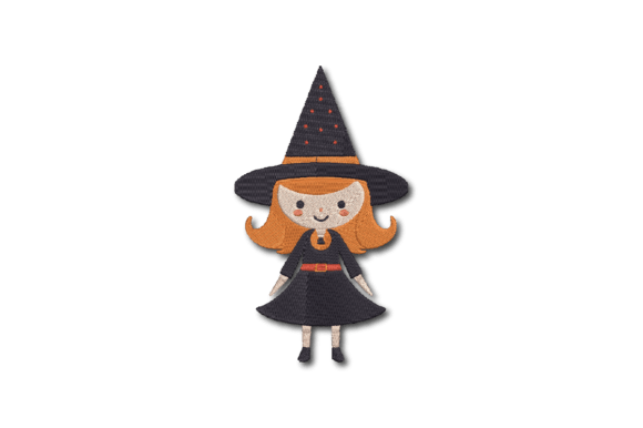 Cute Witch Embroidery Design Review