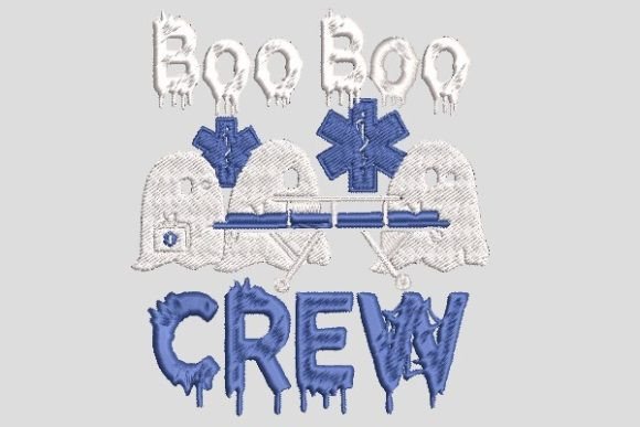 Emergency Medical Boo Boo Crew Halloween Embroidery Review
