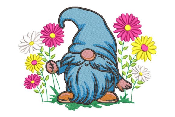 Gnome in Flowers Embroidery Design Review
