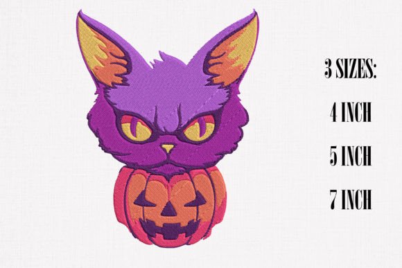 Halloween Cat with Pumpkin Review