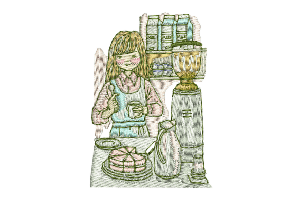 Happy Time for Coffee Embroidery Review