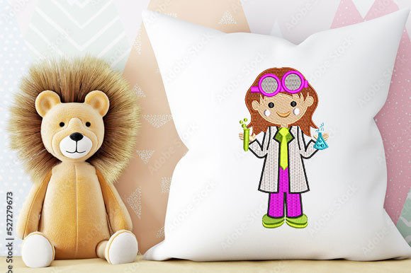 Laboratory Nurse Embroidery Design Review