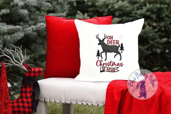 Oh Deer, Christmas is Near Embroidery Review