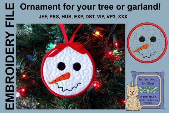 Snowman Face Christmas Ornament Review