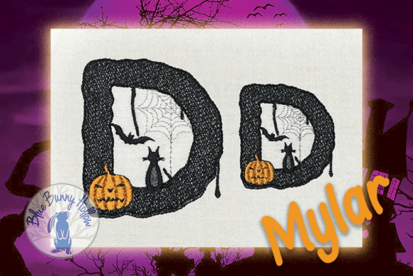 Spooky Letter D Embroidery Review
