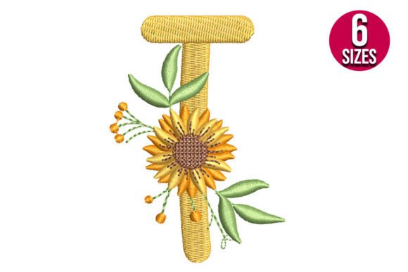 Sunflower Alphabet Letter T Review