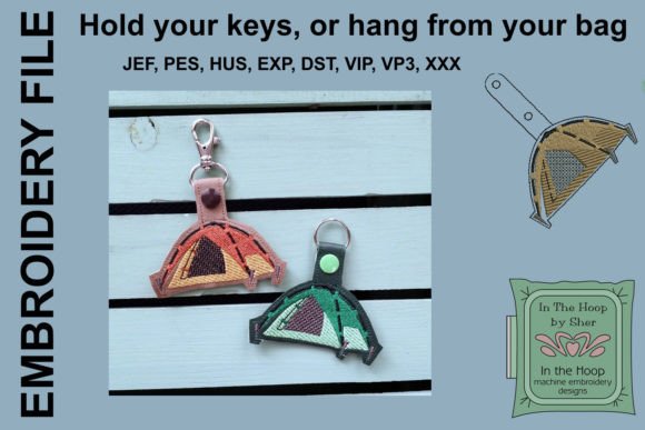 Tent Camping Key Fob Review for Apparel