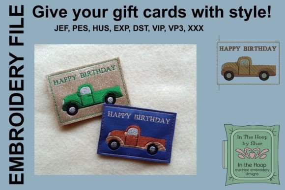 Vintage Truck Gift Card Holder Review